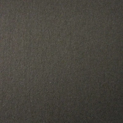 Massivholz Hocker Eiche mit Wollfilz Auflage in schwarz