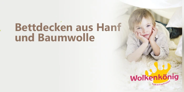 Kinder Hanf Bettdecken von wolkenkoenig