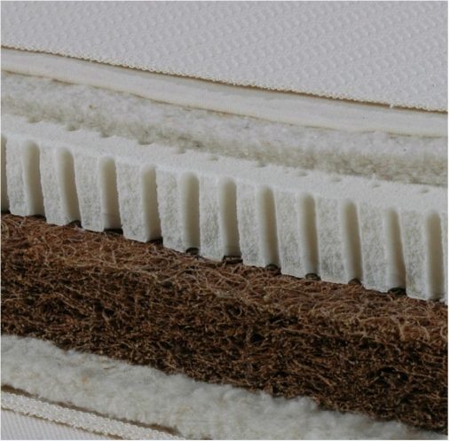 Baby / Kinder / Jugend Matratze 100% Naturlatex Kokos / kbT Schafschurwolle