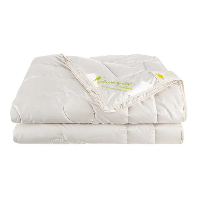 Kamelhaar Bettdecke 4-Jahreszeiten mit Kamelhaar von grünvergnügt