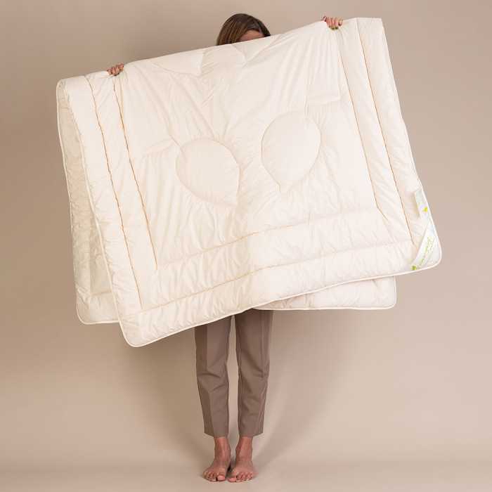 Steppbett Merino Winter
