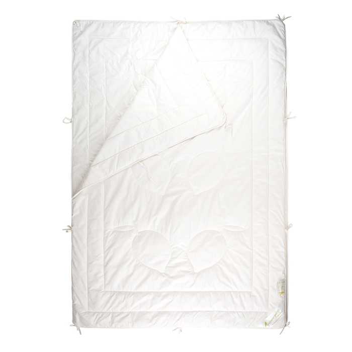 Tencel 4 Jahreszeiten Bettdecke mit Bändern