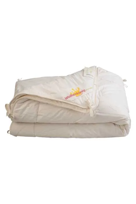 Baby Bio Baumwolle Bettdecke 4-Jahreszeiten warm, weich, kuschelig von grünvergnügt by purnatour