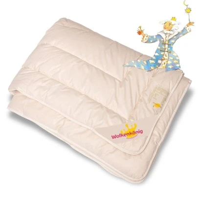 Bettdecke Kinder Schurwolle naturbelassen ganzjahr übergang warm, weich, leicht, kuschelig