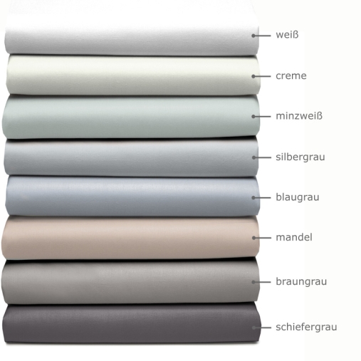 Bio Bettwäsche verschiedene Farben