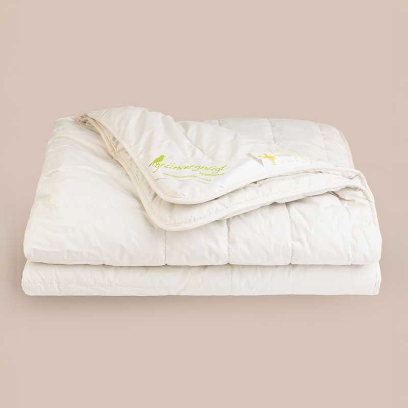 warme Alpaka Bettdecke für den Winter