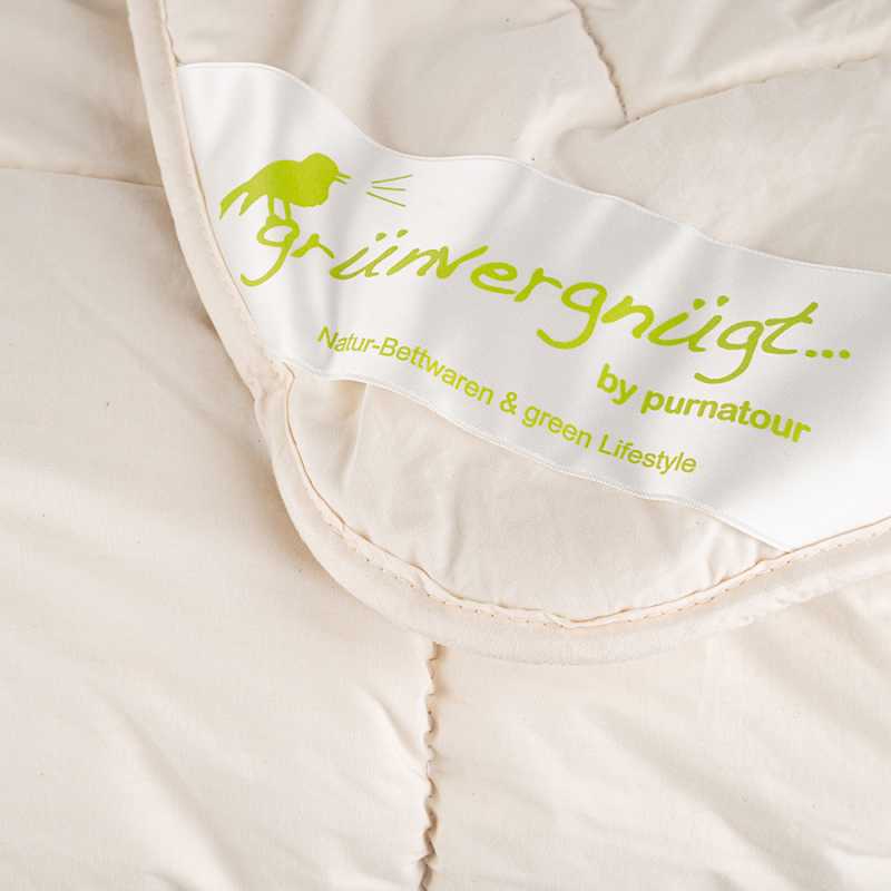 Alpaka Ganzjahresdecke  - basic natur - Alpasoft