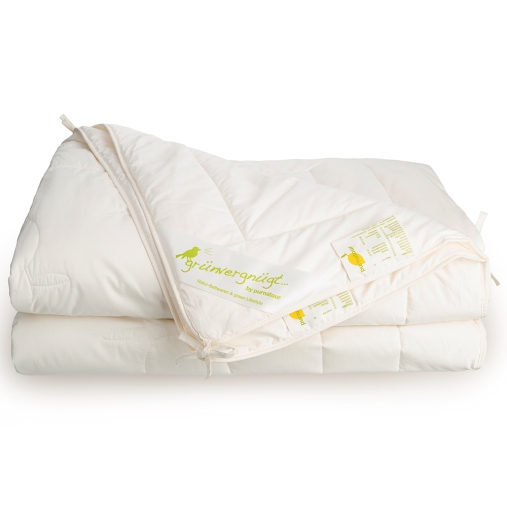tencel bettdecke bio 4 jahreszeiten warm weich kuschelig grünvergnügt by purnatour