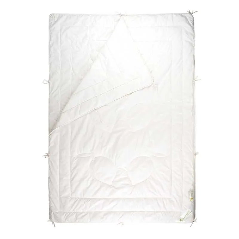 Tencel 4 Jahreszeiten Bettdecke mit Bändern