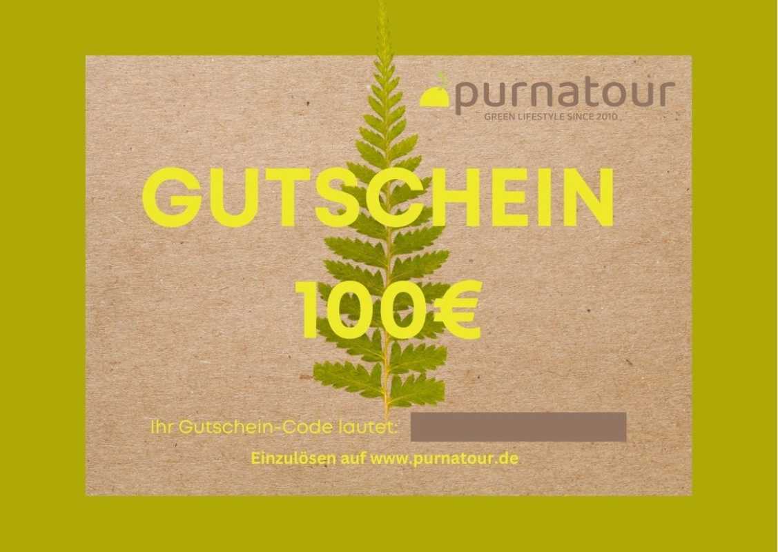 Gutschein purnatour 100 Euro