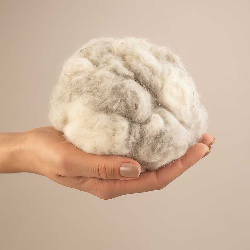 Mischung aus Hanf und Baumwolle