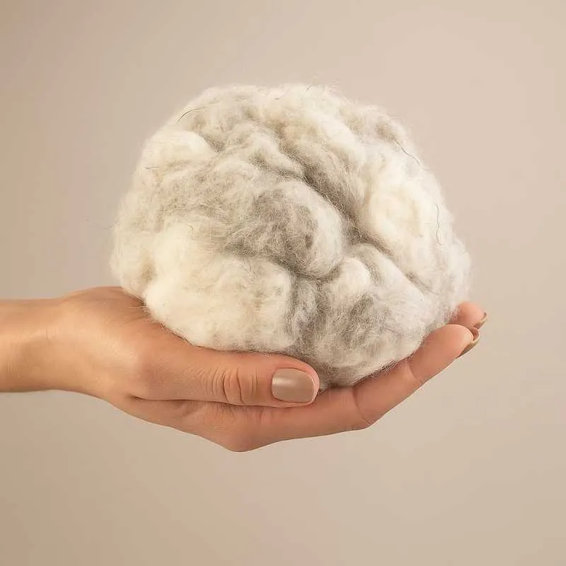 Mischung aus Baumwolle und Hanf