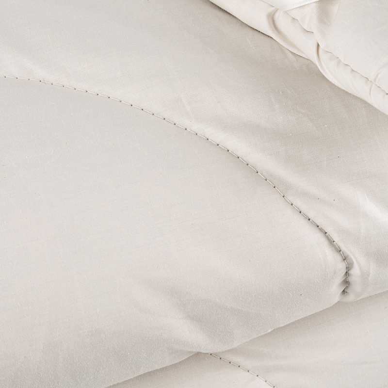 Detail Batist Stoff Kamelhaar Bettdecke